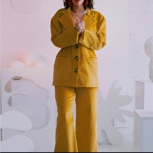 Tyler McGillivary Bobby Corduroy Vintage Aesthetic Baggy Wide Leg Pants XS